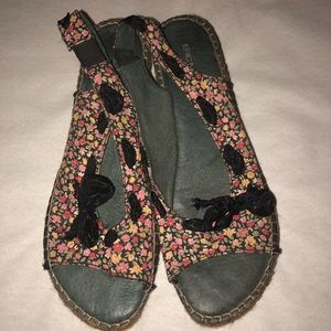 Eric Michael Floral Sandals Size 41